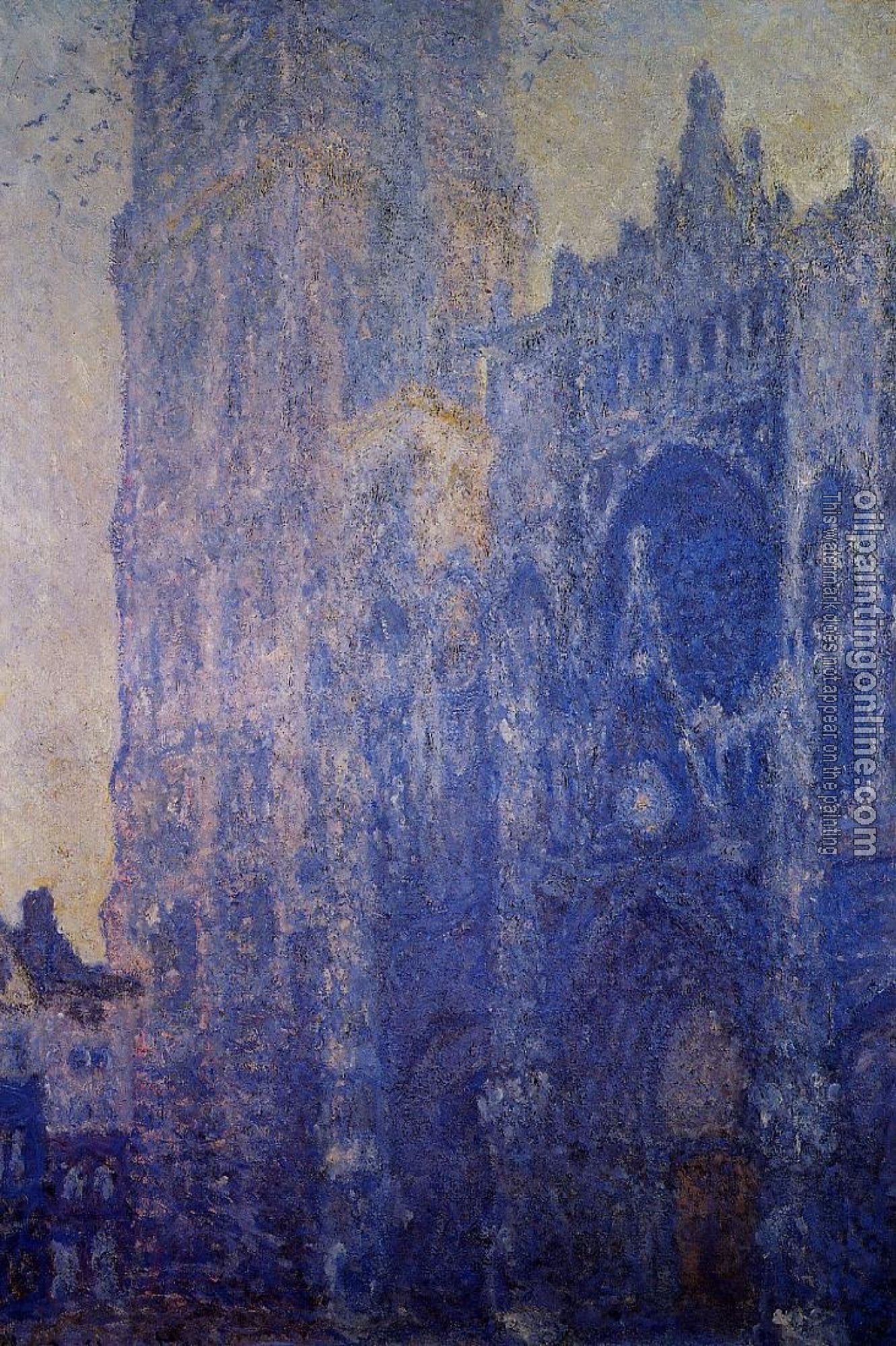 Monet, Claude Oscar - Rouen Cathedral, Morning Effect